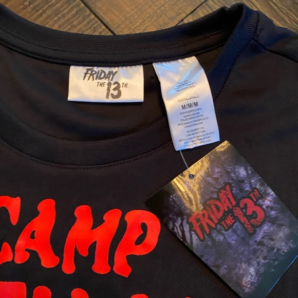 Friday the 13th Camp Crystal Lake Jason Voorhees Mesh Hockey Jersey Men's Size M - Picture 5 of 5